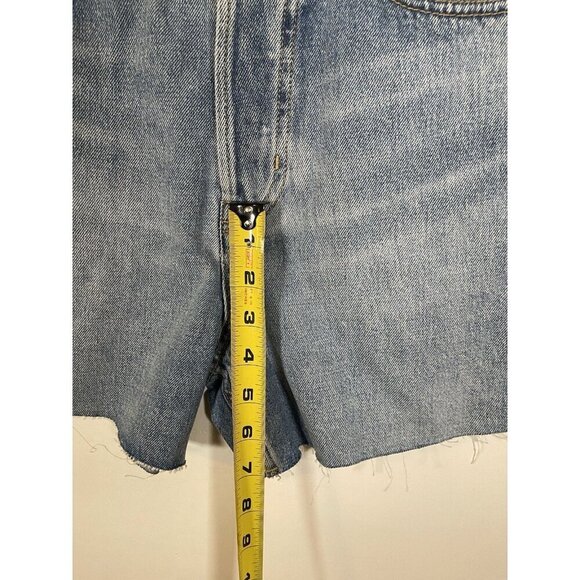 Paris‎ Atelier & Other Stories Women Denim Cutoff Shorts SZ 2 High Waist - Picture 7 of 7